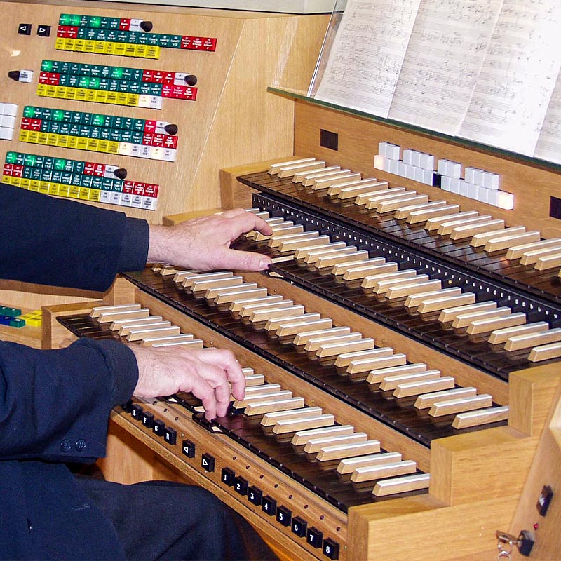 Spieltisch von Orgel St. Peter, Köln
